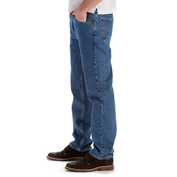 NWT Men’s Size 38 X 30 Lee Straight Fit Straight Leg Jeans In Blue - Picture 1 of 12